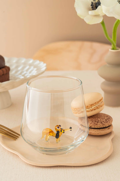 Wiener Dog Glass