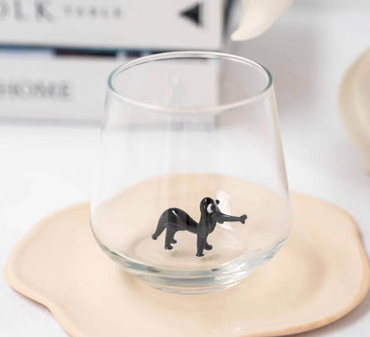 Wiener Dog Glass