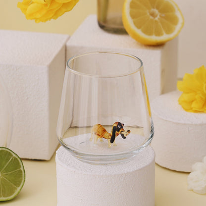 Wiener Dog Glass