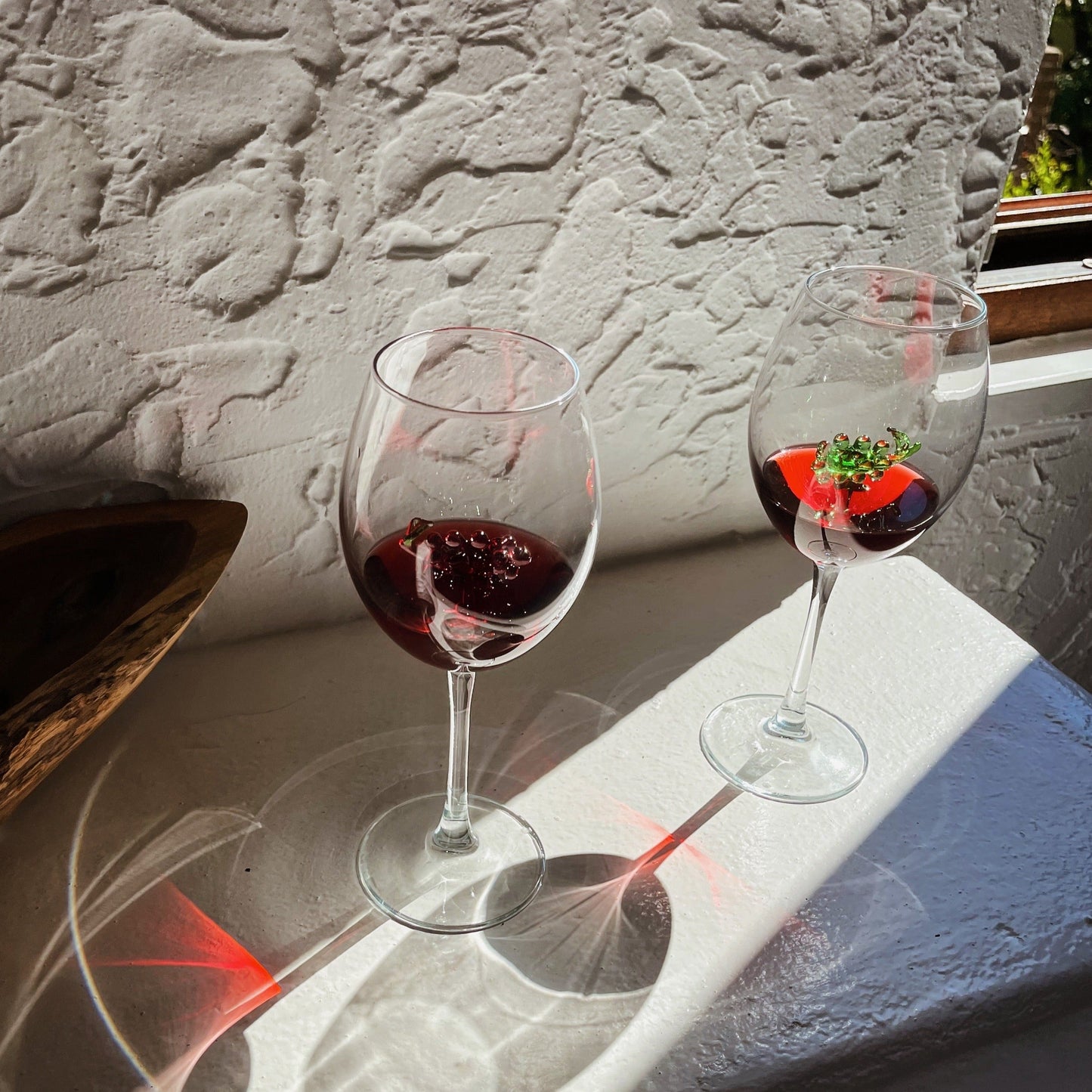 Wine Grape Glasses