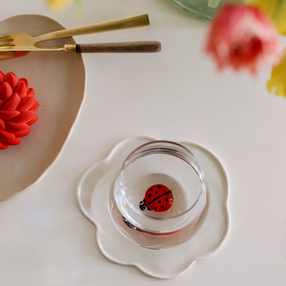 Ladybug Glass