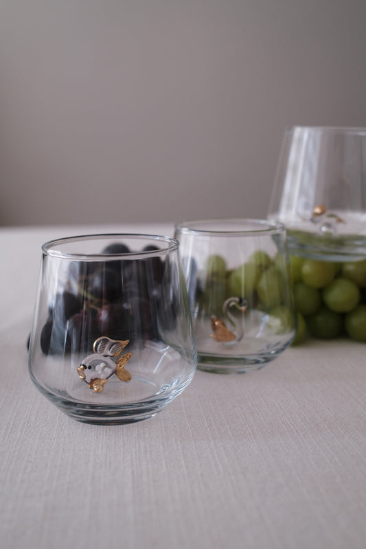 Golden Fish Glass