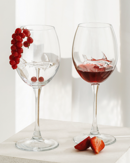 Wine Glasses Sharks